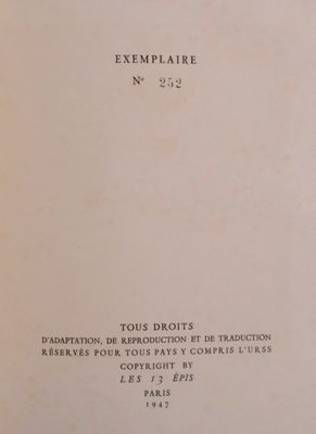 a close up of a book with a black and white cover