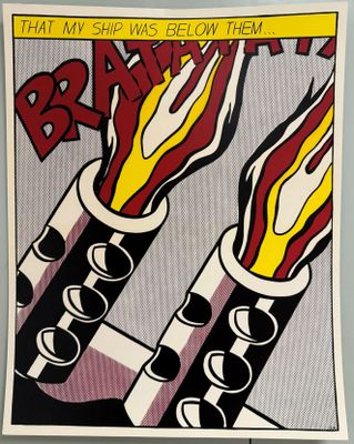 Roy LICHTENSTEIN (1923 - 1997), "Au moment où j'ai ouvert le…