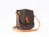 Sac à bandoulière Louis Vuitton en toile Monogram et cuir
