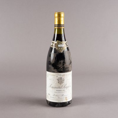 1 bouteille POMMARD "Rugiens 1er cru", Pothier-Rieusset 1990…