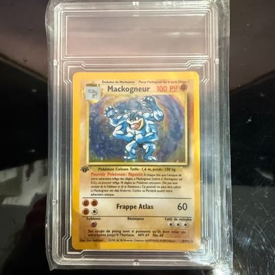 Carte POKEMON COLLECTOR MACKOGNEUR " Evolution de Machopeur …