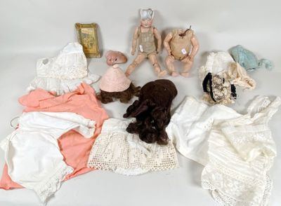 Ensemble comprenant corps de BAMBINO - corps de BLEUETTE 1 ¼ - perruqu - Photo 1