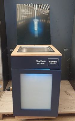 a picture of a kitchen with a sink in it
