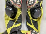 a close up of a pair of motorbike riding boots