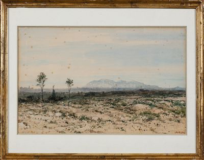 Jules LAURENS (1825-1901) : Paysage. - Photo 1