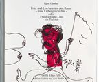 illustration représentant une femme tenant un drapeau sur lequel figure une citation