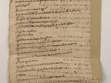a close up of a piece of paper with writing on it