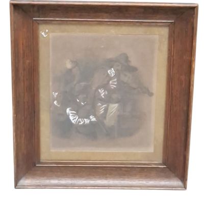 a picture of a picture of a group of animals in a picture frame