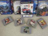 many video games on the table next to each other