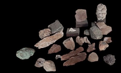 Un ensemble de minéraux divers