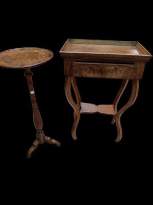 Ensemble cpt un chevet en bois naturel avec entretoise et ou…