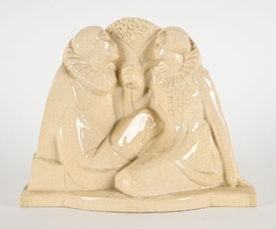 Pierre LE FAGUAYS (1892-1962) Sculpture en faïence émaillée …