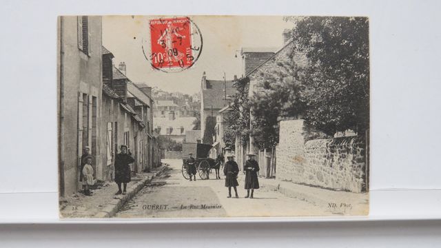 Guéret : La Rue Meunier (ND 18). TBE. Carte rare !!!