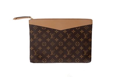 Pochette Louis Vuitton en toile Monogram et cuir