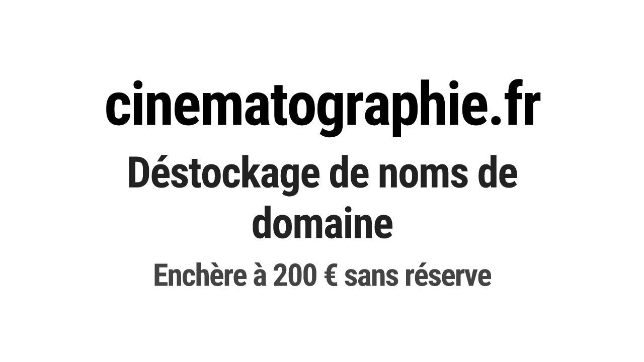 Destockage & Invendus