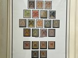 a picture of a picture of a book with stamps on it