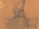 portrait of a man with a beard in a military uniform