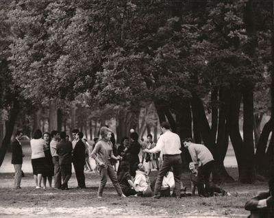 Paul Almásy Le bois de Boulogne vers 1965 Épreuve argentique…