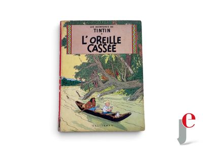 the book cover of the adventures of tintini l ' orielle cassese