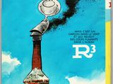 an image of a magazine cover with a chimney on top of it