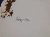 a picture of a drawing of a bear on a piece of paper