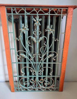 an image of a window with a decorative design on it