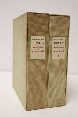 LAFONTAINE Jean de : Contes. Illustrations de Henry LEMARIE Paris...