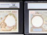 trois types différents de billets de banque sur lesquels figurent l'image d'un homme et d'une femme