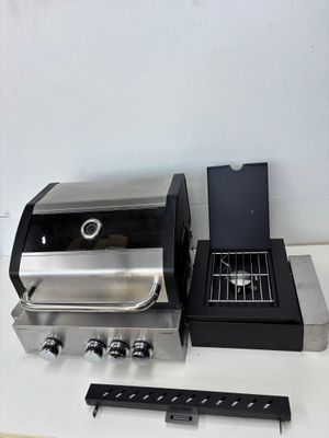 une image représentant un barbecue avec une grille et une télécommande