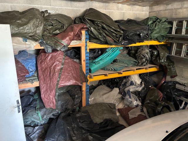 Lot de bâches de protections (état d’usage)