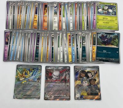 a lot of cards that are on the table