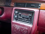 a car dashboard with a radio and a key in it