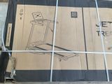 a cardboard box with a drawing of a tread on it