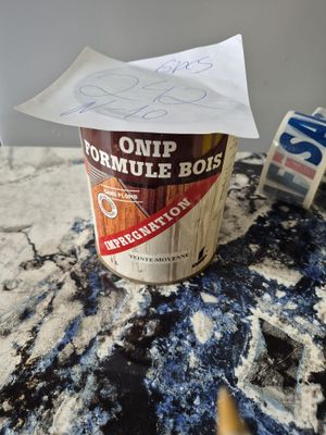 Lot de 6 pots ONIP Formule Bois, teinte moyenne, 1L, sans pl…
