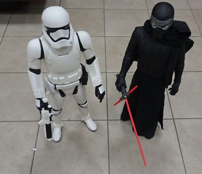 JAKKS Pacific. 2015. 2 Personnages de la saga STAR WARS.