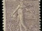 a stamp with a picture of a man on it
