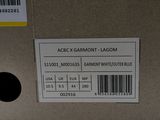 a box with a label on it sitting on a table