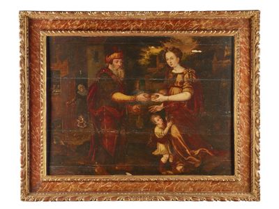 ECOLE ANVERSOISE du XVIIème Siècle - Entourage du Maître du …