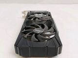 a close up of a video card on a table