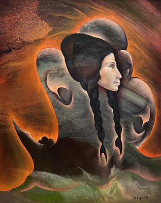 Charles DELPORTE (1928-2012). La terre promise.