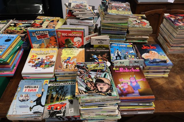 Important lot de BD (environ 400) ed : DARGAUD, LE LOMBARD, DUPUI...