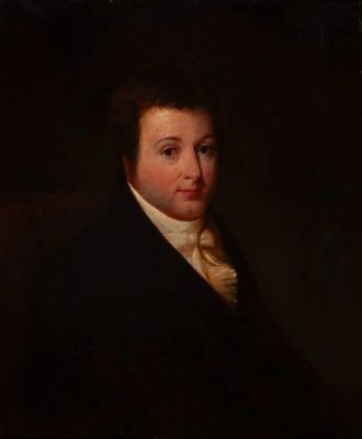 portrait d'un homme en costume noir et chemise blanche