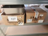 many boxes of food on the shelf in the store