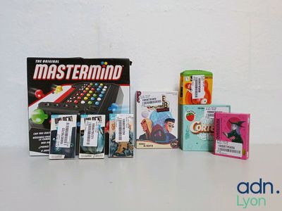 a lot of toys that are sitting on a table