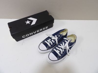CONVERSE - Taille 37 - Chaussures basses en toile coloris bl…