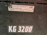 a metal box with a sticker that says kg 3200 on it