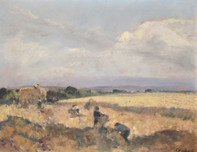 FERNAND MAILLAUD (1862-1948) La fenaison