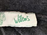 a close up of a label on a stuffed animal
