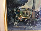 une image d'un tableau sur le mur d'un bâtiment