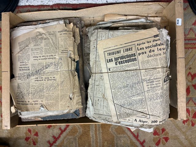 Lot de documents manuscrits 19e de la Creuse : Actes notariés et ...